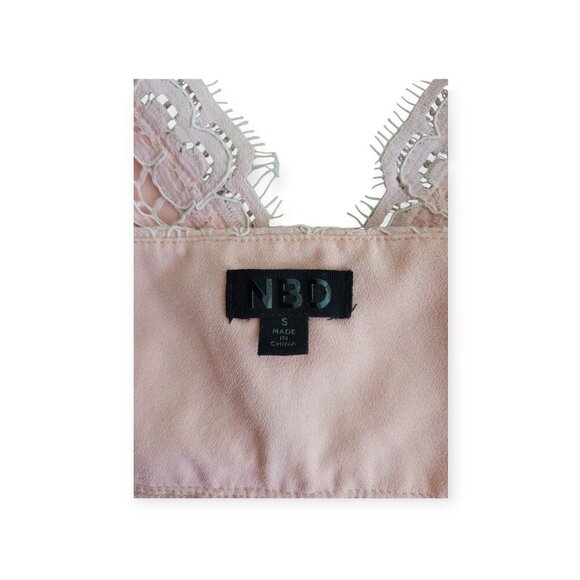 Revolve NBD Peach Lace Bralette Size S - Picture 6 of 9